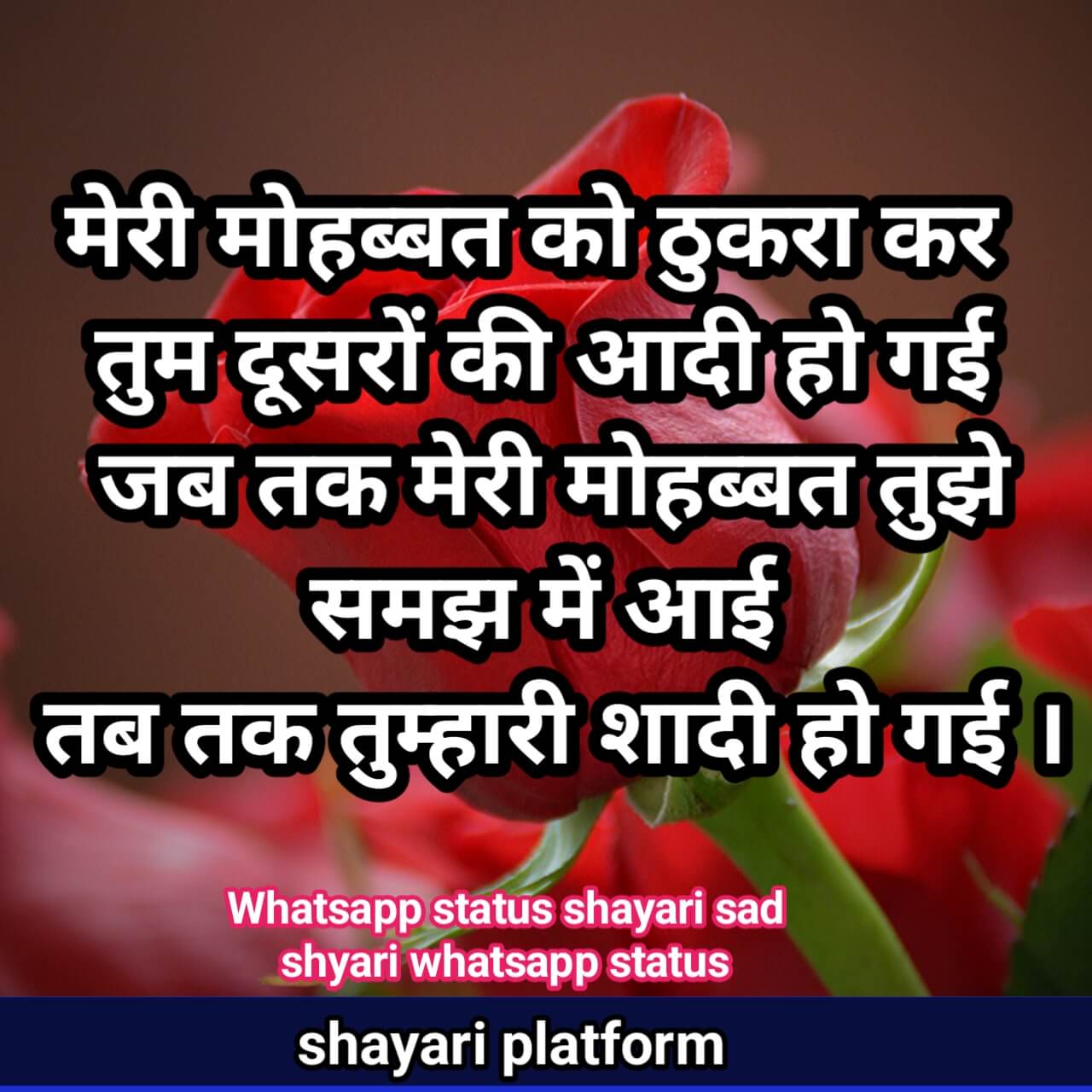 Attitude shayari WhatsApp status