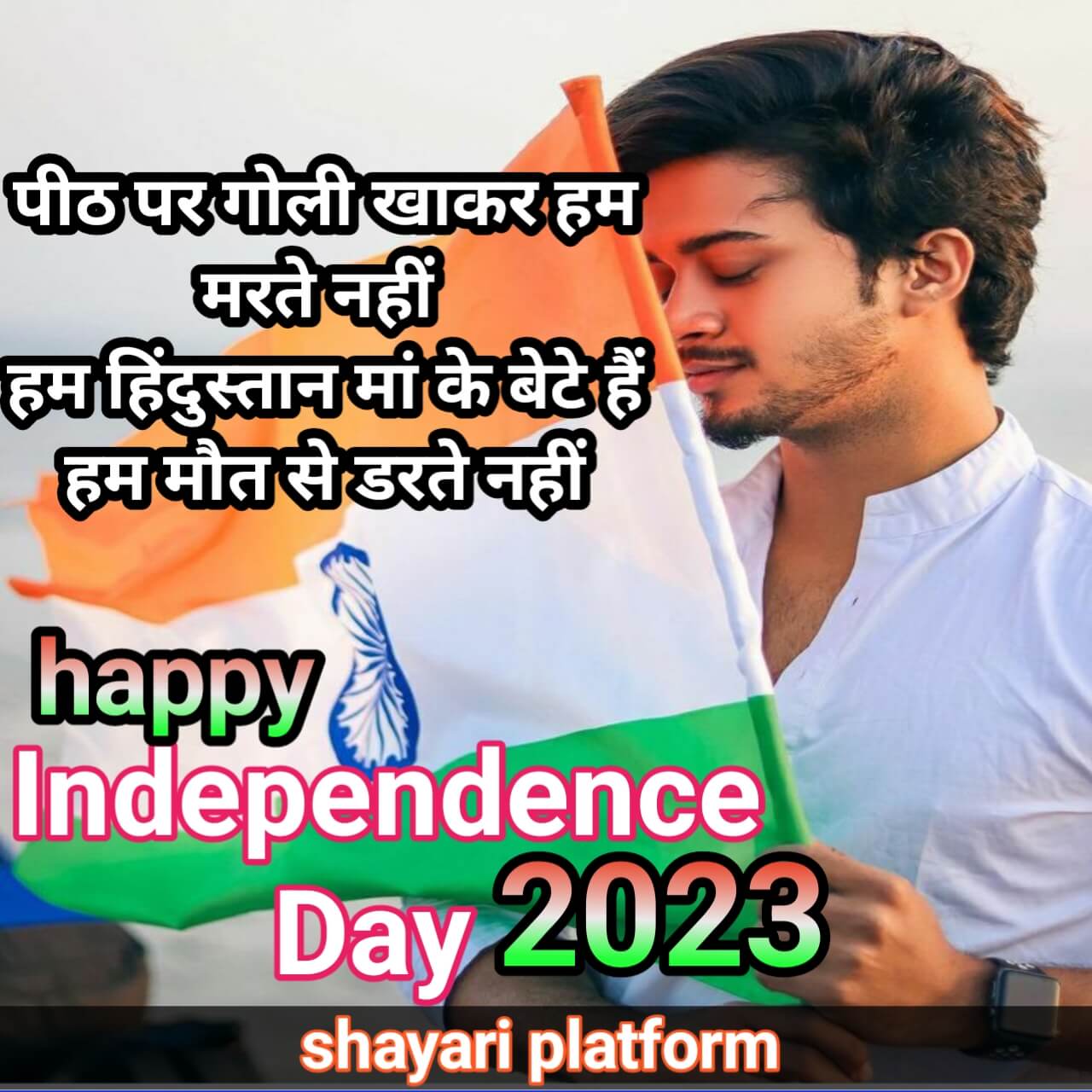 Happy Independence Day shayari in English