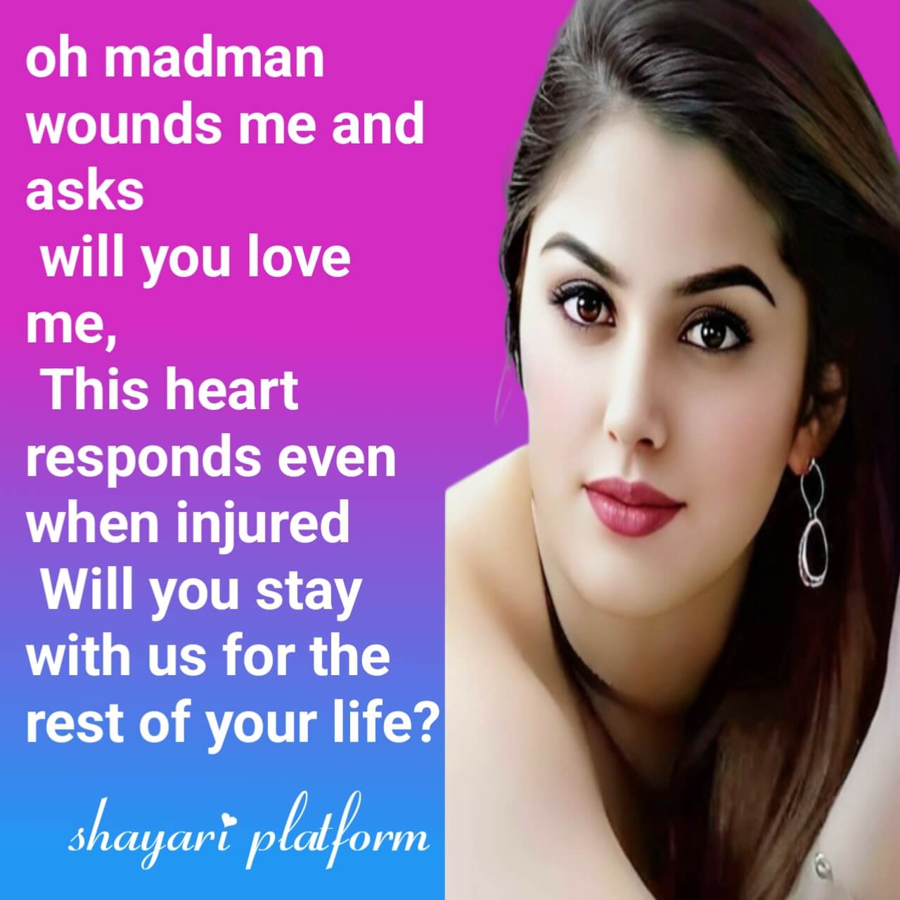 love shayari in english for girlfriend