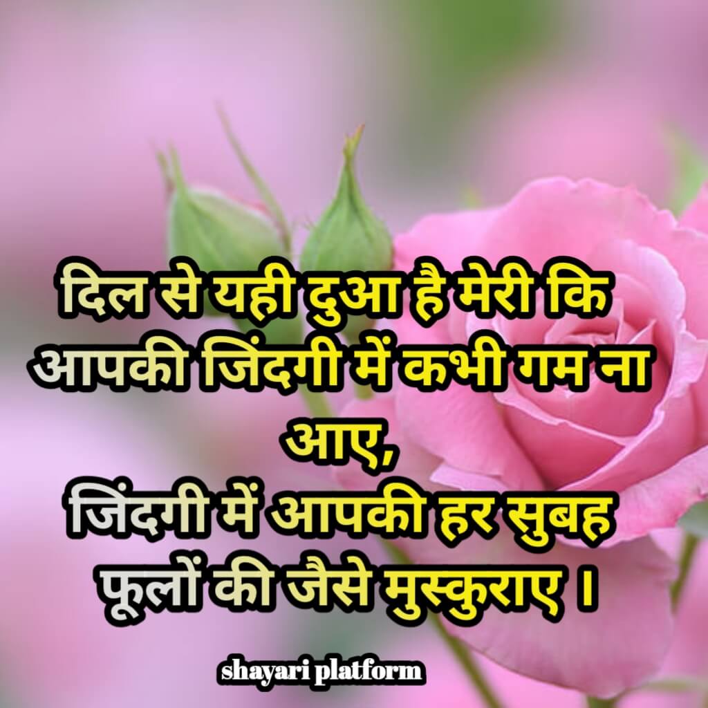 Good morning shayari photo image